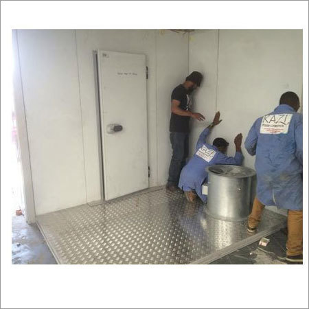 Cold Storage Service - Insulated Panels, Customizable Dimensions | Compressor-Based Refrigeration System, -20Â°C to +10Â°C Temperature Range, Swinging Doors, Non-Slip Floors, LED Lighting