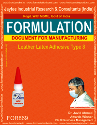 E Books Leather Latex Adhesive Type 3 Formulation