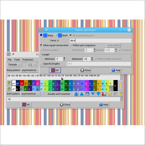 Auto Warp Pattern Software