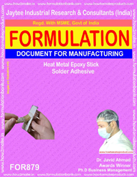 E Books Heat Metal Epoxy Stick Solder Adhesive Formulation