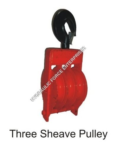 Three Sheave Pulley Force: Hydraulic