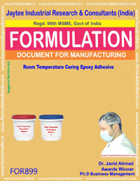 Room Temperature Curing Epoxy Adhesive Formulation - Instant Downloadable Document, Comprehensive Manufacturing Process Guide, Accessible Via Email After Payment