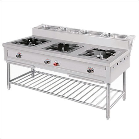 3 Burner Commercial Gas Range
