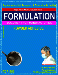 E Books Powder Adhesive Formulation