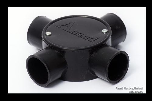 Pvc Junction Box (Black)