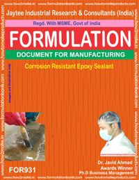 Corrosion Resistant Epoxy Sealant Formulation - Comprehensive Manufacturing Process Document | Instant Delivery, Multi-Payment Options, Downloadable E-Book Access