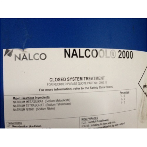 Nalco Liquid Nalcool 2000 for Industrial Use