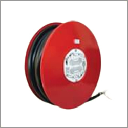 Black & Red Fire Hose Reel