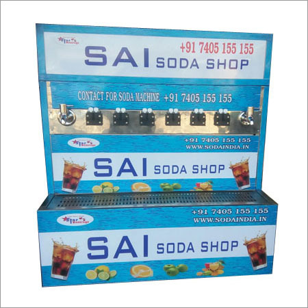 5+2 Flavour Mobile Machine - Stainless Steel, 220 Volt Automatic | Computerized, Blue Color, Efficient Performance