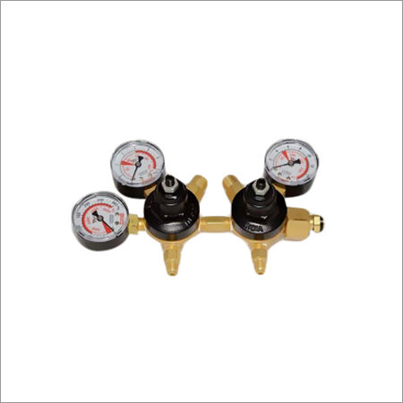 Golden And Black Co2 Regulator