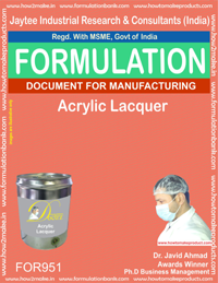 Lacquers and Sealer Formulations