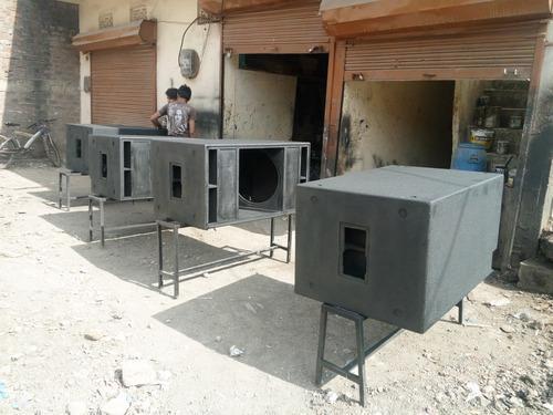 rcf dual bass cabinet