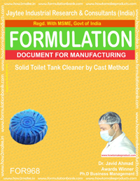 Toilet Cleaner Making Formula's
