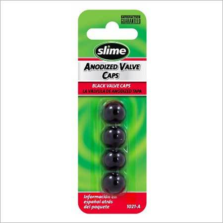 Black Colour Aluminum Anadized Valve Caps