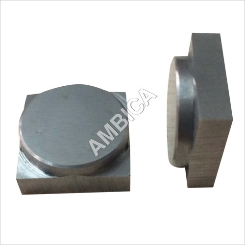 Round Square End Plate - Tungsten Carbide, Various Thickness Options for Spray Drying Applications