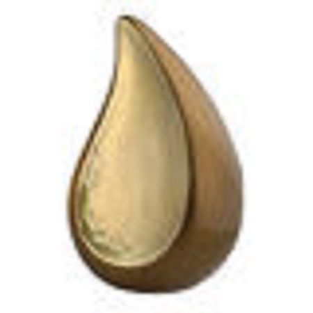 Brass Teardrop Urn