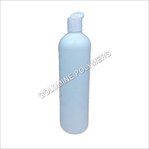 White 500 Ml Round Lotion Bottle