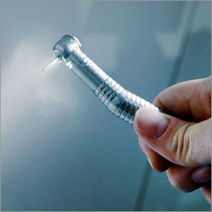 Galaxy Airotor LED Handpiece - Stainless Steel, 2mm Head, 150mm Length | Ergonomic Design, LED Illumination, Clean Head System, Integrated Bearings
