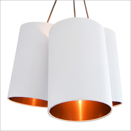 Brushed Copper Lined Lamp Shade