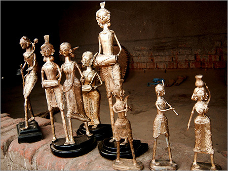 Metal Handicraft Tribal Statues