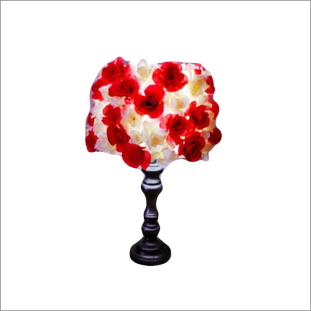Red White Flower Lampshade Light Source: Energy Saving