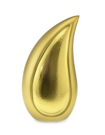 Kynance Two Tone Brass Tear Drop