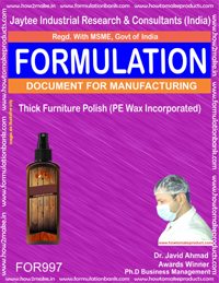 Primers & Special Coatings Formulations