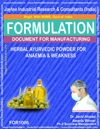 Ayurvedic Medicine Formualtion