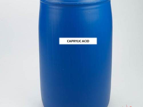 Caprylic Acid - High Purity Grade | Applications in Perfumery, Dyes Manufacturing, and Antimicrobial Pesticide for Food Processing