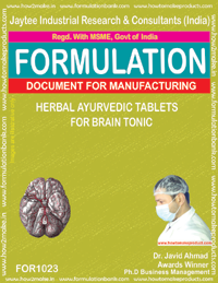 Ayurvedic Medicine Formualtion