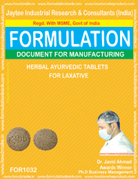 Ayurvedic Medicine Formualtion