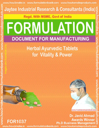 Ayurvedic Medicine Formualtion