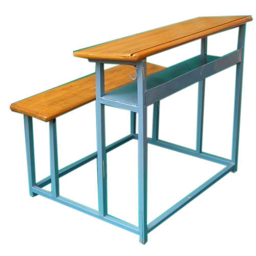Wooden School bench