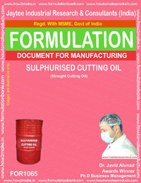E Books Formula For Sulphurised Cutting Oil
