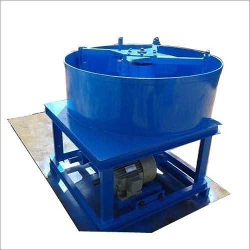 Concrete Pan Mixer Machine - 500-1000 kg Weight, 220-440 Voltage, Blue Color | Easy To Operate, Manual Control System, Front Loader Design