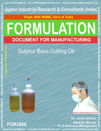 Metal Cutting Oil Formulations