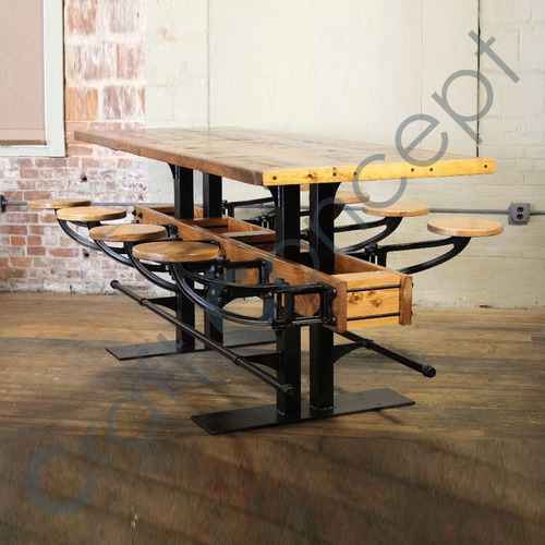 Restaurant Dining Table No Assembly Required