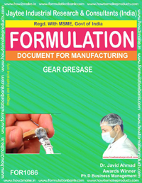 Greases Manufacturing Formulas