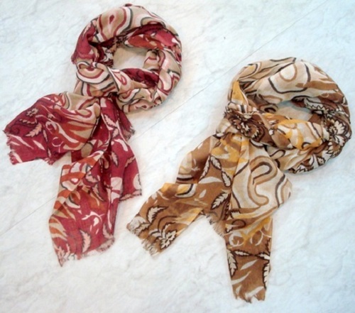 Mix Color Wool Printed Scarves Manufactures