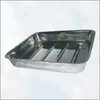 Metallic Stainless Steel Surgical Tray