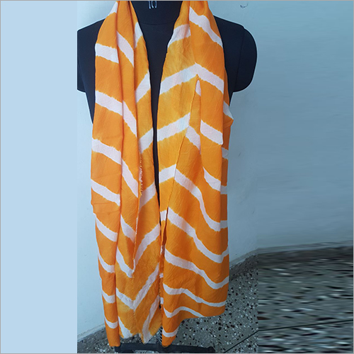 Orange And White Stole