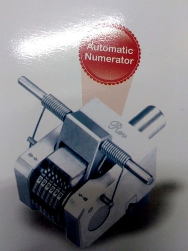 Automatic Numerator - Silver, 7 Mm Size | New Condition, 340 Grams Weight, Premium Quality