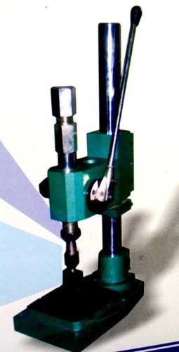 Manual Impact Press - 1.5 Ton & 3.5 Ton Range | Green and Black, Low Noise Operation, Precise Control, Quality Checked Components