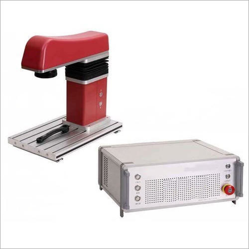 Laser Marking Machine - 1064mm Length, 160kg Weight | Red and Silver New Design