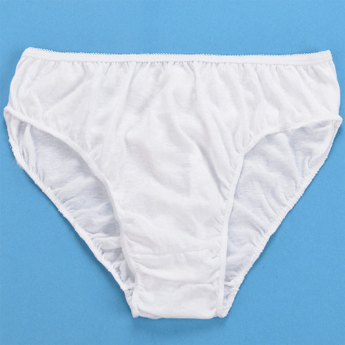 Non Woven Male Brief - XXL High Cut, White and Black Colors for Comfortable Fit and Stylish Support