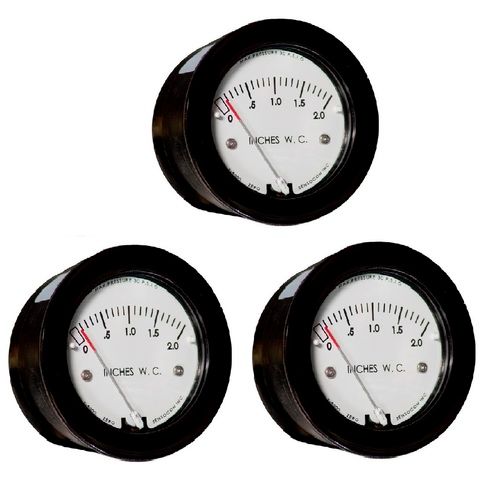 Sensocon USA Miniature Low Cost Differential Pressure Gauge Series S-5000-25MM