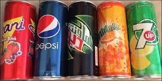 Fanta, Coca Cola, Sprite and Pepsi