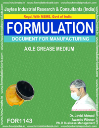 Greases Manufacturing Formulas