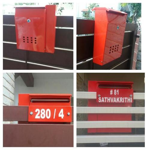 Gate Mounted Letter Post Box