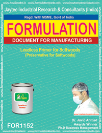 Leadless Primer for Softwoods - Comprehensive Formulation Guide Instant Downloadable E-Book With Step-by-Step Payment Process